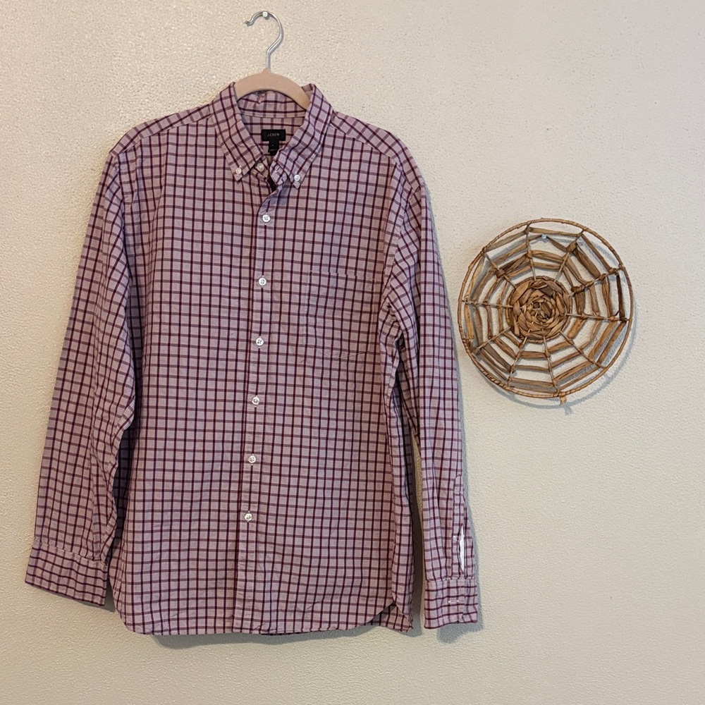 J. Crew/Banana Republic Plaid Button Down Bundle Size Large